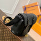 M58476 Men's bag shoulder bag cross body bags Christopher Taurillon messenger bag black calfskin