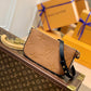 M58520 Multi Pochette Accessoires cross body bags shoulder bag brown calfskin Wild at Heart Monogram Empreinte