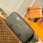 M58525 neverfull Monogram Empreinte Handbag black calfskin