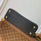 M59653 Capucines BB Black / General Blue 27cm COWHIDE REAL LEATHER
