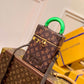 M59664 Vertical Box Trunk green Virgil Abloh Monogram 22CM