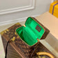 M59664 Vertical Box Trunk green Virgil Abloh Monogram 22CM