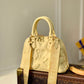M59821 Alma BB Handbag shoulder bag cross body bags yellow calfskin Monogram