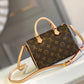 M61251 Nano Speedy 20 shoulder bag cross body bags Handbag brown calfskin monogram