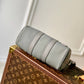 M81003 Men's bag Keepall XS shoulder bag cross body bags Handbag Aerogram grey calfskin