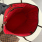 N41358 NEVERFULL MM Cherry Damier Ebene RED INSIDE