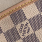 N41363 NEVERFULL PM Damier Azur pink inside Handbag subaxillary bag