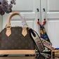 M53152 Alma BB 25cm apricot calfskin Monogram