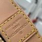 M53152 Alma BB 25cm apricot calfskin Monogram