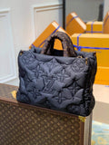 M59007 Onthego GM Black Nylon Monogram Pilow Giant