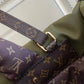 Onthego GM Green M59007 Nylon Monogram Pilow Giant