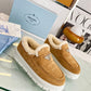 PD SUEDE LOAFER BOOTIES ECRU 1D245N 3I2M F0379 F ZB45