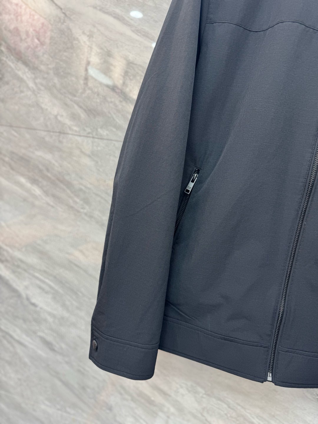 PR TECHNICAL POPLIN JACKET BLUE