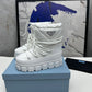 PD NYLON GABARDINE APRÈS SKI BOOTIES WHITE 2U007N 3LFV F0009 F 040
