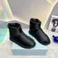 PD NYLON FABRIC BOOTIES BLACK 1T259N 3LGO F0002 F 020