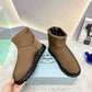 PD NYLON FABRIC BOOTIES BROWN