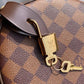 Speedy 30cm N41364 Damier Ebene canvas cross body bags shoulder bag Travel bag