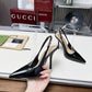 GG SIGNORIA SLINGBACK PUMP IN BLACK 783821 BNC80 1000