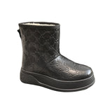 GG WOMEN’S BOOT GG LEATHER BLACK