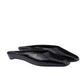 PR BRUSHED LEATHER MULES BLACK 1S825N 055 F0002 F 015