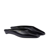 PR BRUSHED LEATHER MULES BLACK 1S825N 055 F0002 F 015