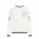 PR SWEATSHIRT WITH LOGO IN WHITE 134709SOOO1509