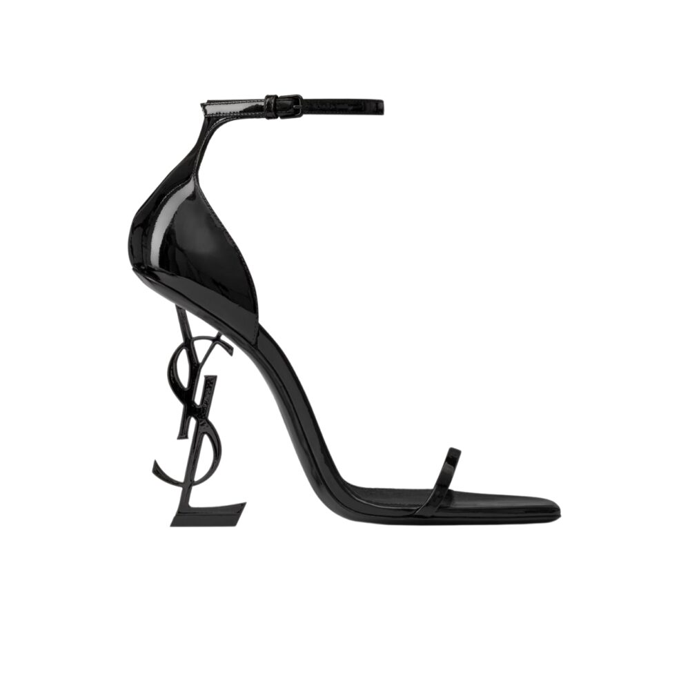 YSL OPYUM SANDALS IN ALL BLACK 5576620NPVV1000