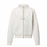 LV QUILTED TEXTURED WOOL BLOUSON MILKY WHITE 1AGJXG