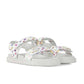 LV X MURAKAMI LV SUNSET FLAT COMFORT SANDAL WHITE 1AGXEQ