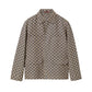 GG GG LINEN BLEND CANVAS JACKET BEIGE 784252 ZAM7G 9118