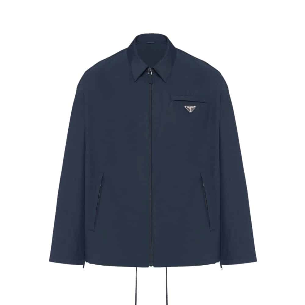 PR TECHNICAL POPLIN JACKET BLUE