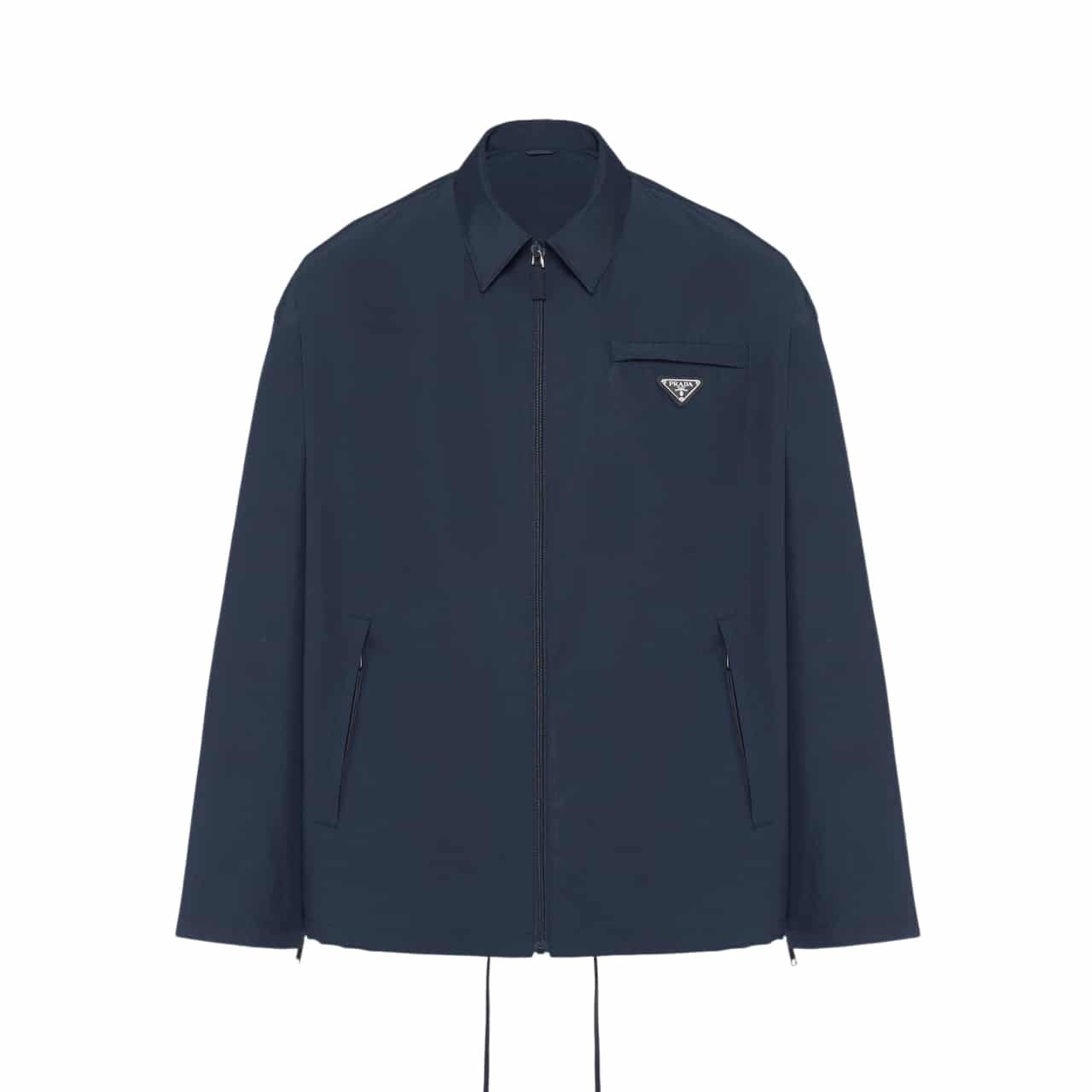 PR TECHNICAL POPLIN JACKET BLUE