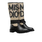 DD D MAJOR BOOT WITH MISS DD PRINT WARM TAUPE KDI929CMV S44X