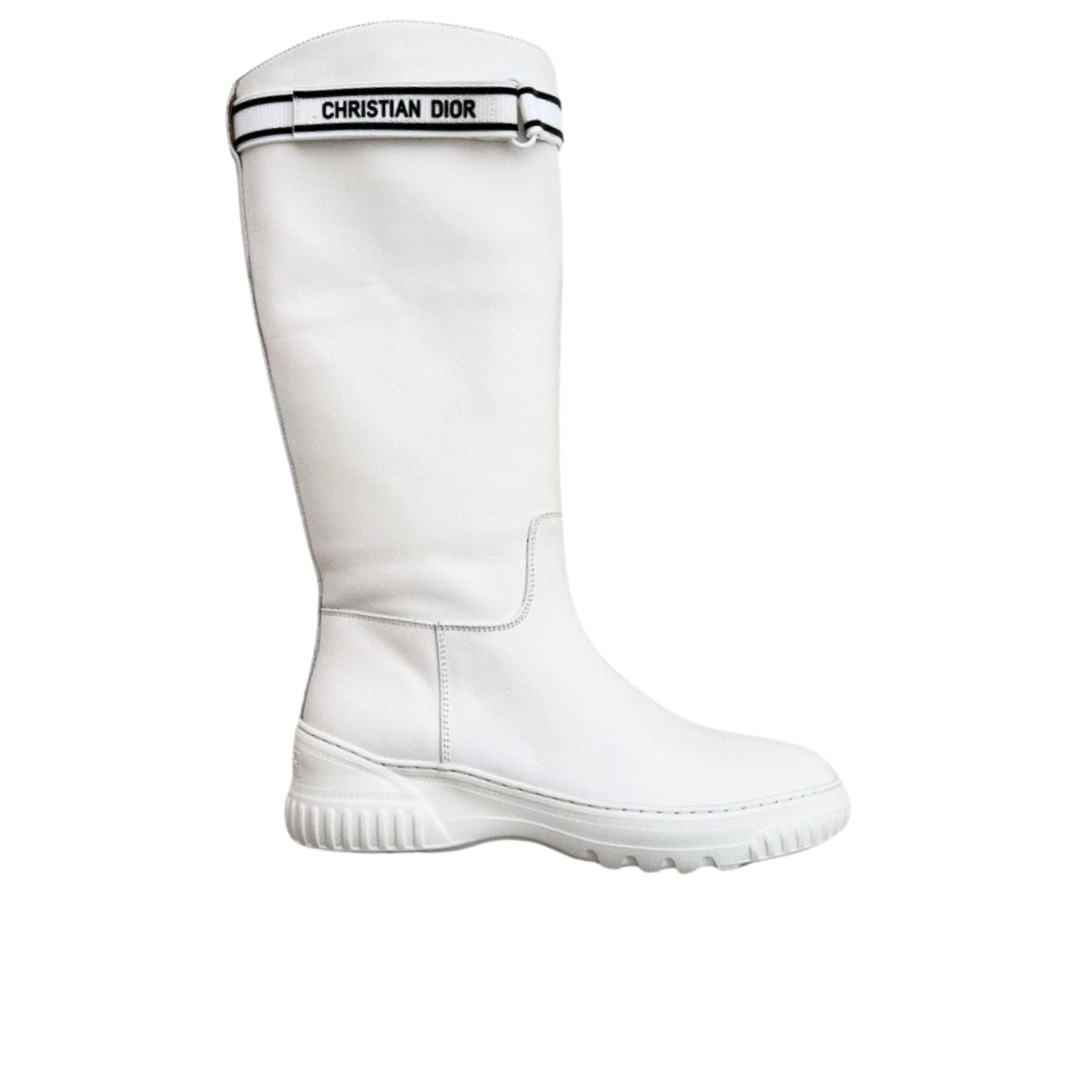 DD D RACER BOOT CALFSKIN WHITE