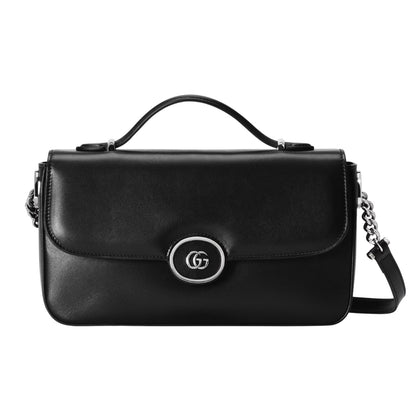 GG PETITE GG SMALL SHOULDER BAG BLACK 27CM 739721 AABSG 1000