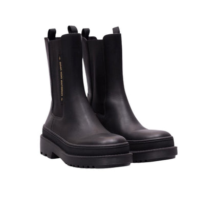 DD TRIAL ANKLE BOOTS LEATHER BLACK