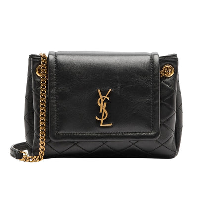 YSL MINI NOLITA IN BLACK 18CM 6727381EL071000