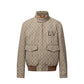 LV MONOGRAM WOOL HARRINGTON BLOUSON BEIGE 1AGIP6