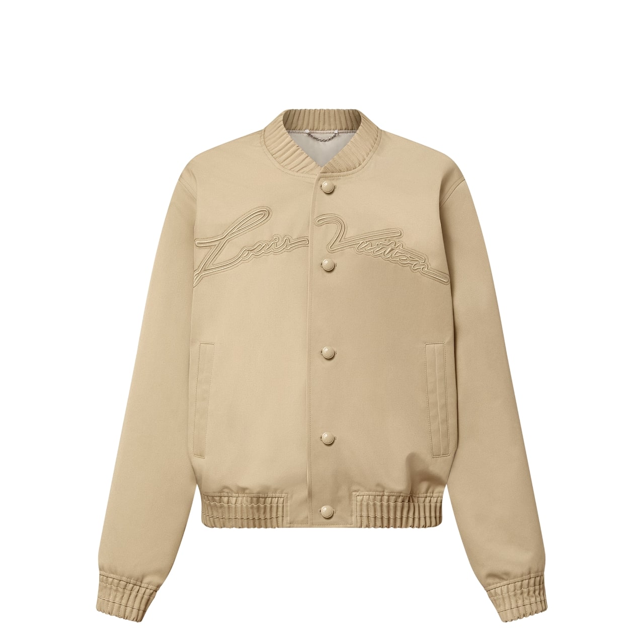 LV BOMBER JACKET TAUPE BROWN 1AFQDS