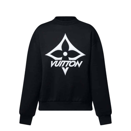 LV SWEATSHIRT LONG SLEEVES BLACK 1AGHHC