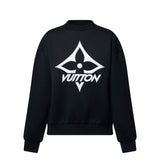 LV SWEATSHIRT LONG SLEEVES BLACK 1AGHHC