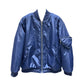 GG NYLON BOMBER JACKET WITH HEART POCKET BLUE