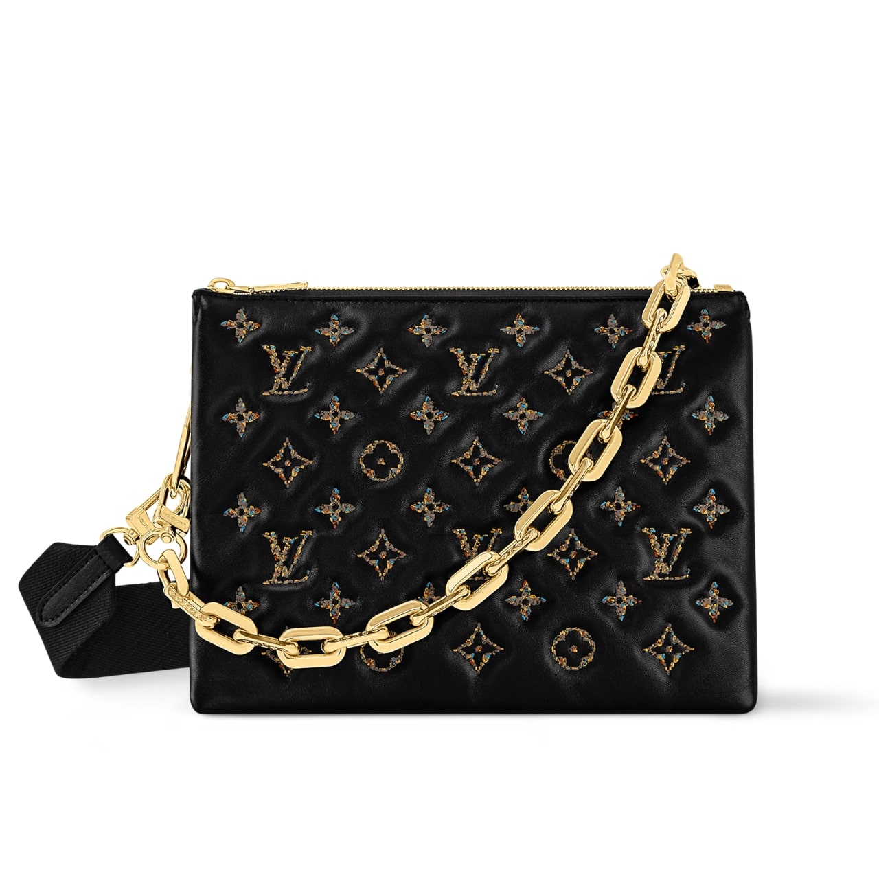 LV COUSSIN PM BLACK GOLD 26CM M12448