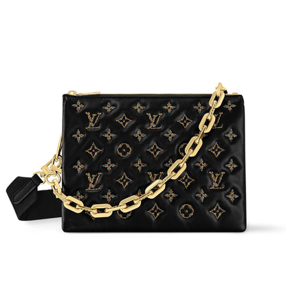 LV COUSSIN PM BLACK GOLD 26CM M12448
