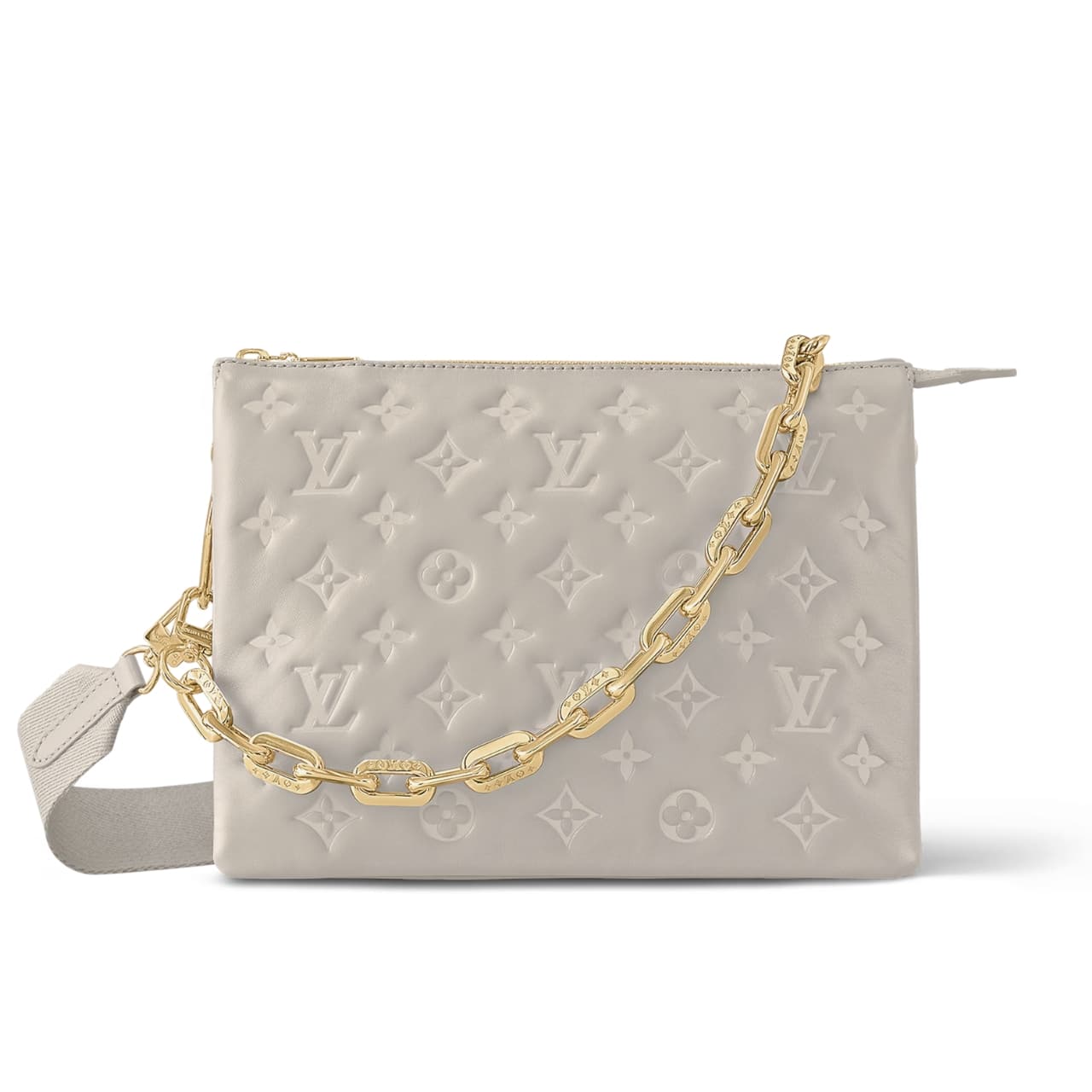 LV COUSSIN PM GREY 26CM M20842