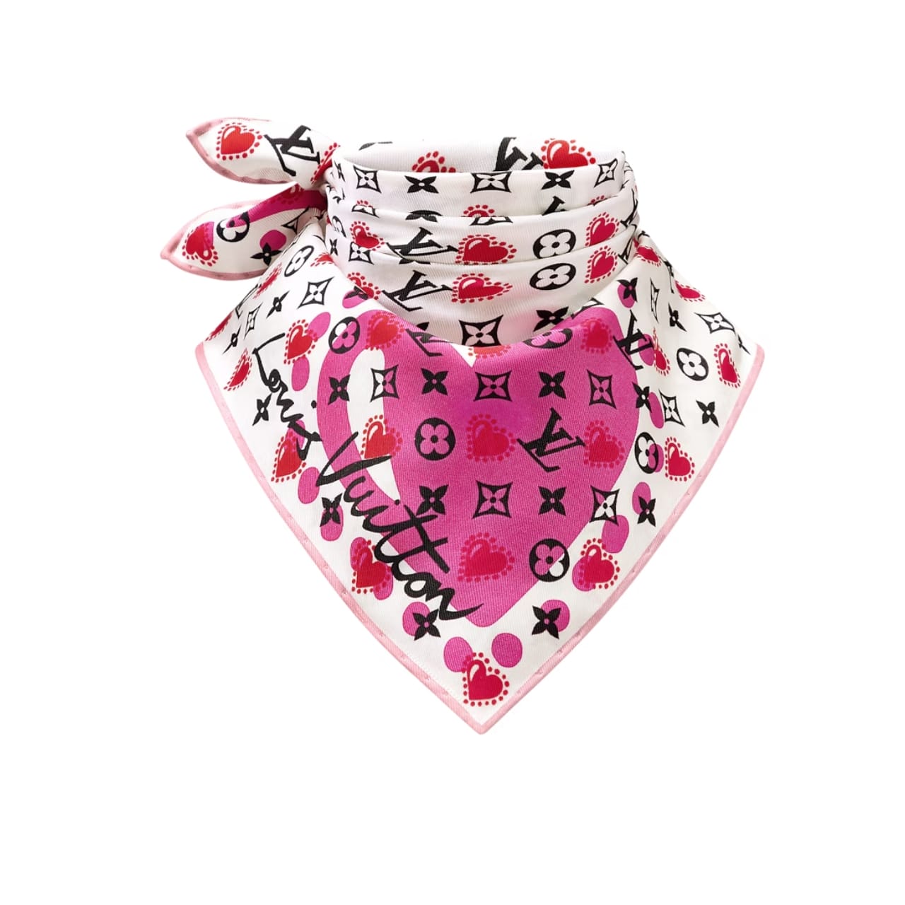 LV U SQUARE 45 IN PINK 70CM M77354