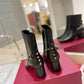 VL GARAVANI ROCKSTUD NAPPA ANKLE BOOT BLACK 1W2S0FH5NAP 0NO