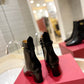 VL GARAVANI TAN GO ANKLE BOOT IN CALFSKIN LEATHER BLACK 3W2S0GZ2ATZ 0NO