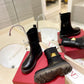 VL GARAVANI ONE STUD BEATLE BOOT IN CALFSKIN BLACK