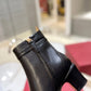 VL GARAVANI TAN GO ANKLE BOOT IN CALFSKIN LEATHER BLACK 3W2S0GZ2ATZ 0NO